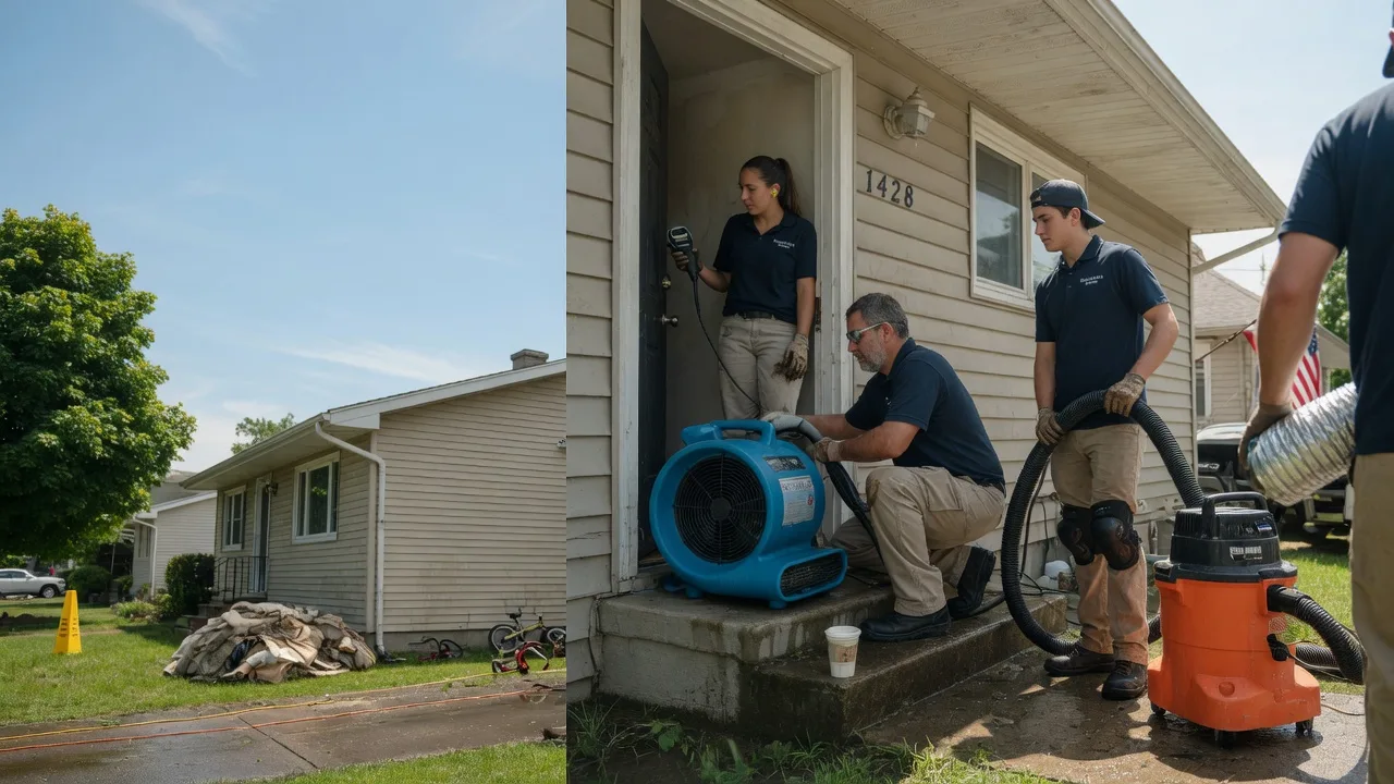 Water Damage Restoration in Muncie, IL near me